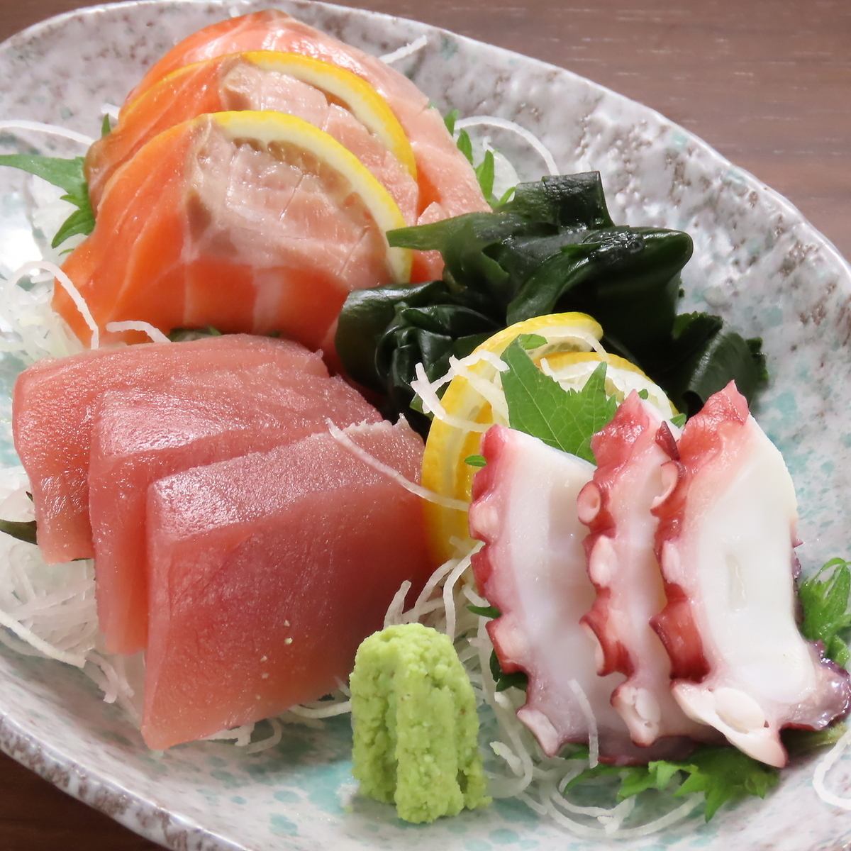 毎日仕入れの新鮮食材を使用！
