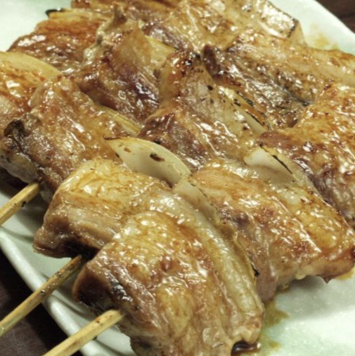 名物「望来豚やきとん」は柔らかく肉厚でジューシー！