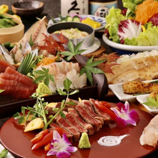 【平日限定★Open祭】お試し!『けんしろう-豊田店-コース』2H飲み放題付き(全7品)3980円⇒2980円