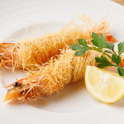 Angel Shrimp Kadaif Wrapped Frit