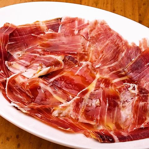 Spanish Iberian pork ham