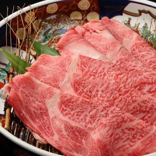 Wagyu beef sukiyaki (2 servings)