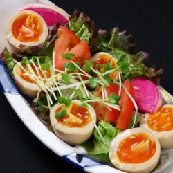 Boiled egg salad