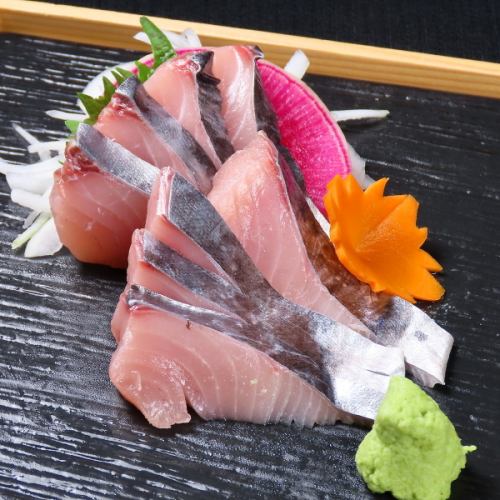 Spanish mackerel sashimi