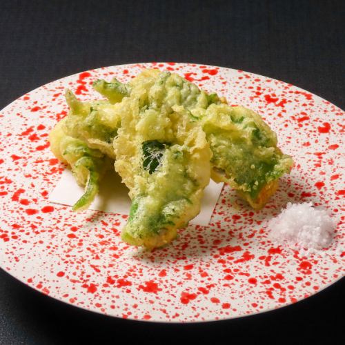 Conger eel tempura
