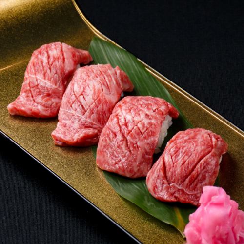 和牛の握り 4貫