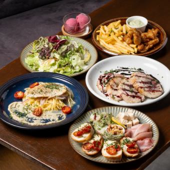 【2時間飲み放題付き】贅沢体験！厳選素材のお料理≪全6品≫ 5500円(税込)