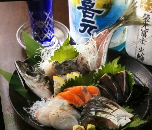 市場直送の新鮮魚介！