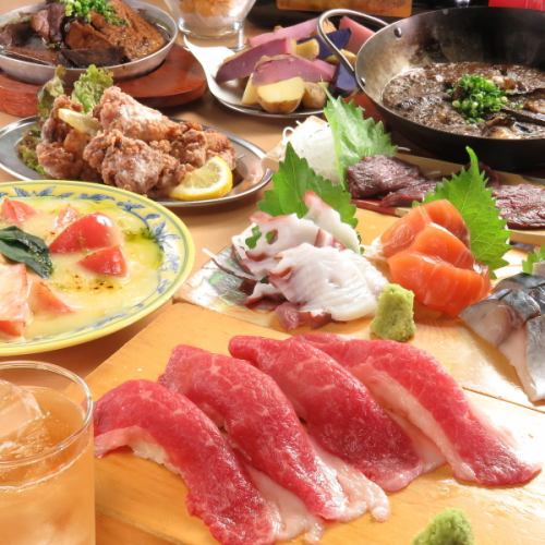 We also have great value banquet courses! All courses include all-you-can-drink♪