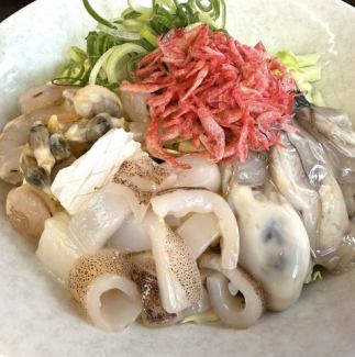 海鮮牡蠣もんじゃ焼き