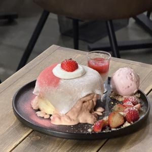 【限時限量供應】草莓大福煎餅