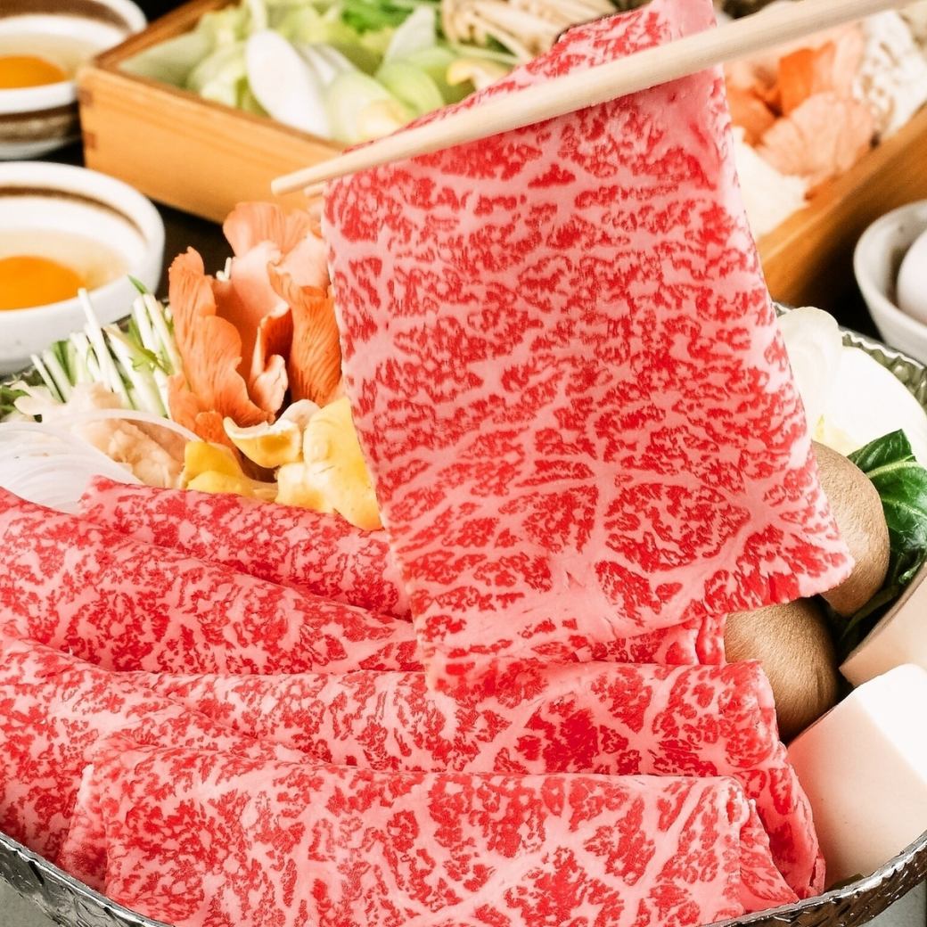 扉付き完全個室◆しゃぶしゃぶ・すき焼き各種プランご用意！