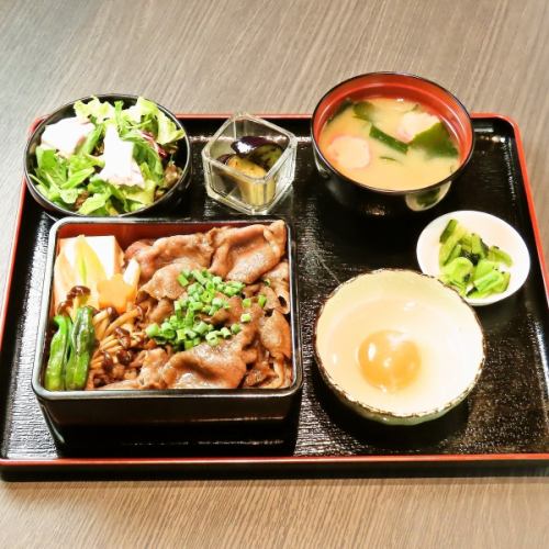 Sukiyaki bento (three major Wagyu beef) [120g Wagyu beef]