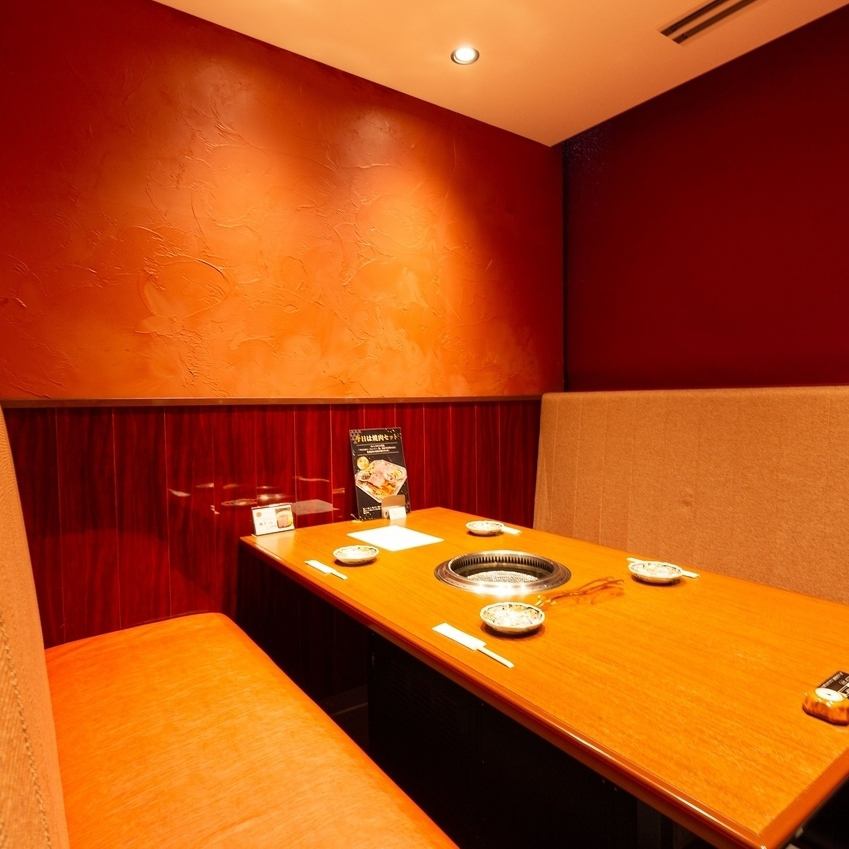 完全個室と暖簾付の半個室のみ！上質空間でゆったり焼肉を…