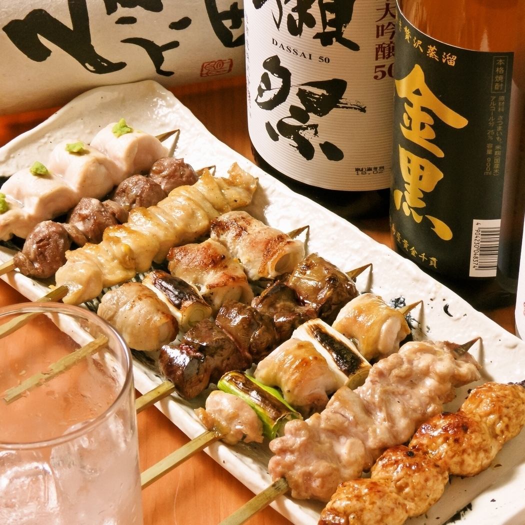 美味しい串焼きがおすすめ◎コスパよくお酒と一緒に楽しめます♪