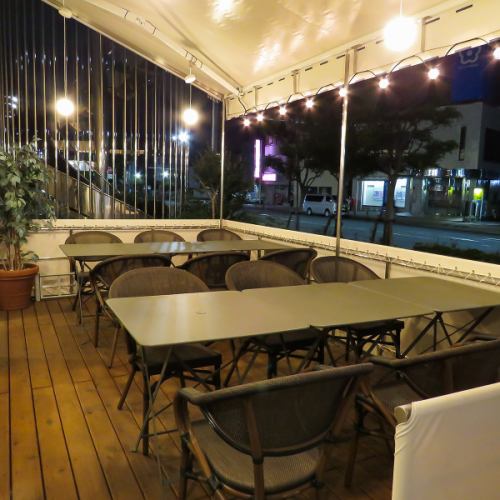 テラス席はペット可◎