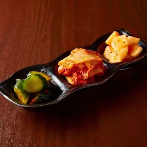 泡菜：大白菜、蘿蔔、黃瓜