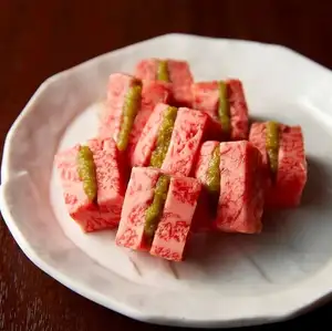柚子胡椒烤牛腰尖