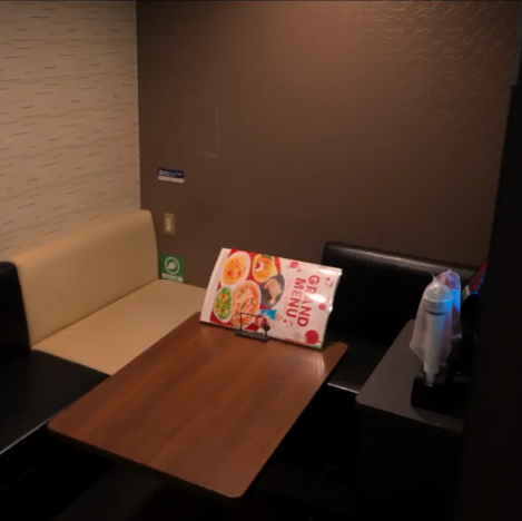 少人数でも寛げる快適空間