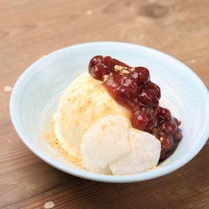 信玄様のもちアイス/店内仕込みのとろけるプリン