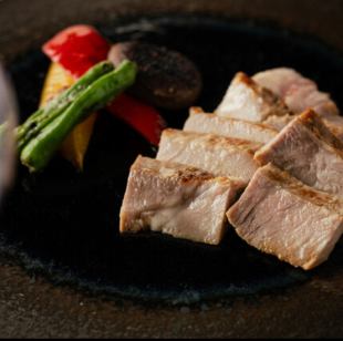 西京味噌烤制的当日肉