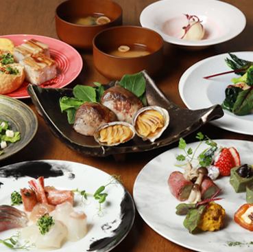 大人気！【厳選おすすめコース】5000円(税込)季節の厳選された食材を使用した当店自慢のコースです！