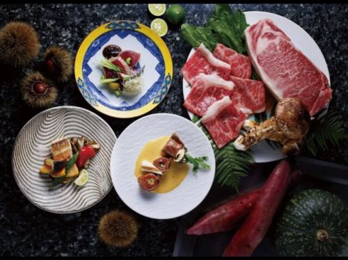 大人気！【厳選おすすめコース】5000円(税込)季節の厳選された食材を使用した当店自慢のコースです！