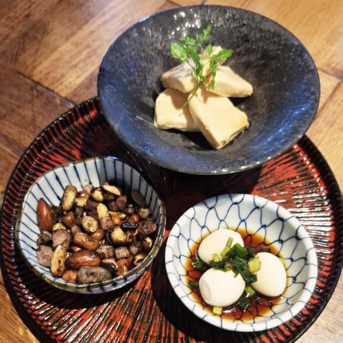 おすすめ前菜三種盛り