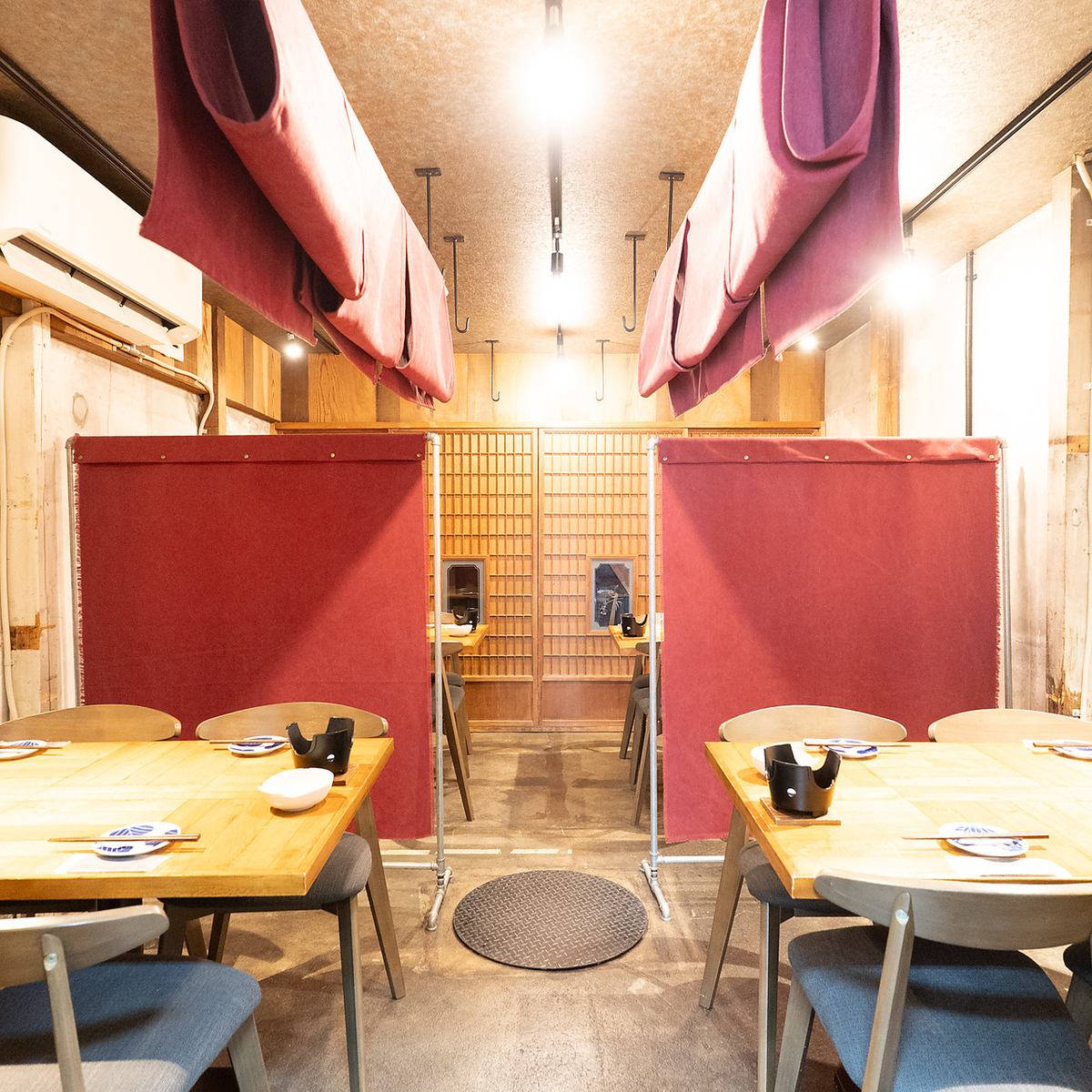 落ち着いた店内でゆっくりお過ごしください♪