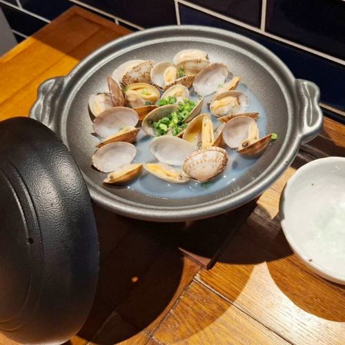 アサリの白ワイン蒸し