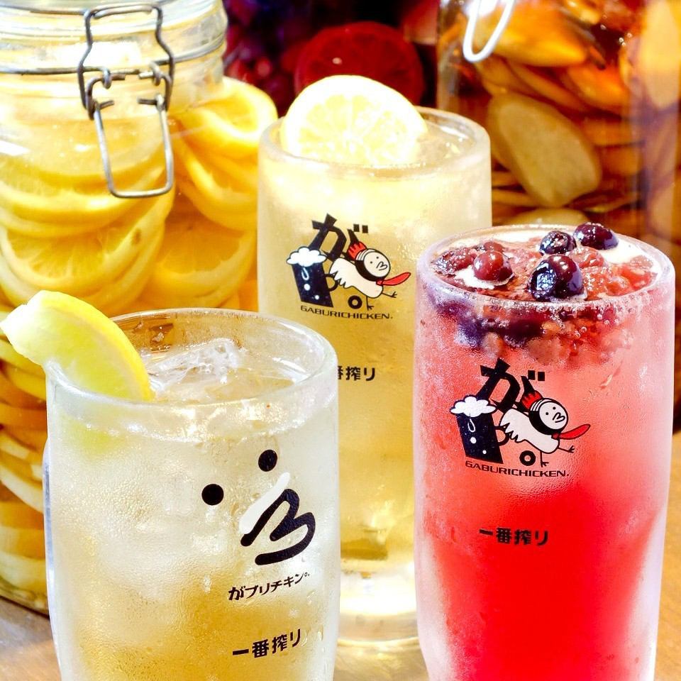 Deep-fried chicken x pickled highball ♪ For a crispy drink at Tenjin Sugu ◎
