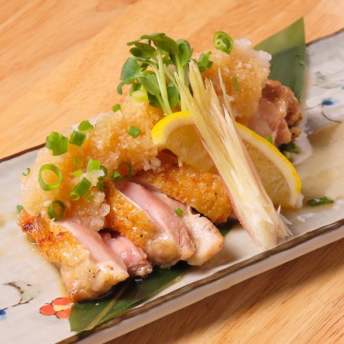 鶏ももタタキぽん酢