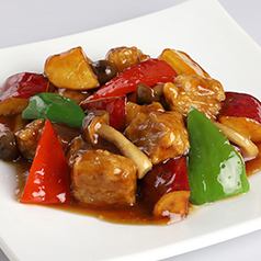 里脊紅薯醋豬肉