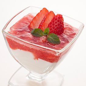 杏核草莓二重奏