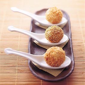 芝麻餃子