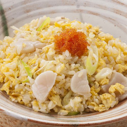 乾貝蔥白湯炒飯