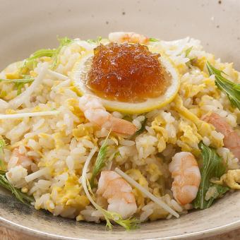 蝦子水菜炒飯