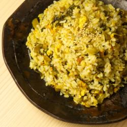 Takana fried rice