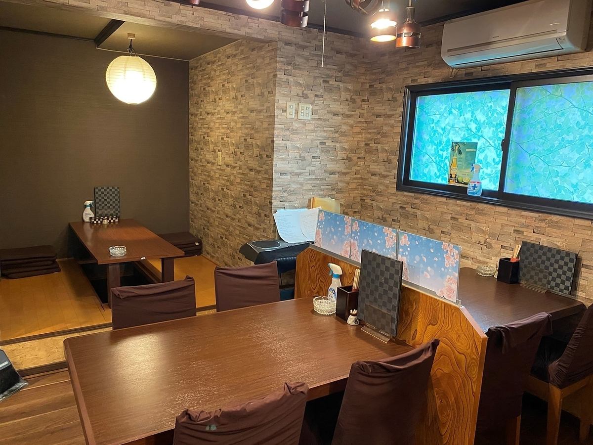 11名様から貸切利用可能！各種日本酒、焼酎をご用意しております
