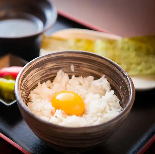 赤玉子ごはん