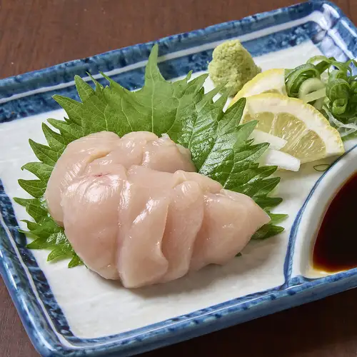 大山鶏ささみの造り