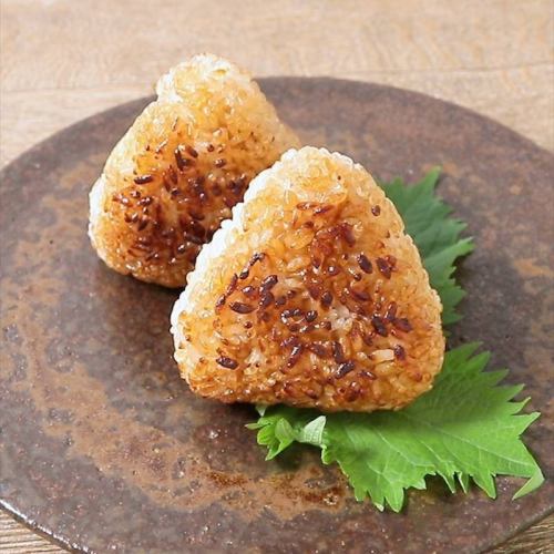 Grilled rice balls (2 pieces)