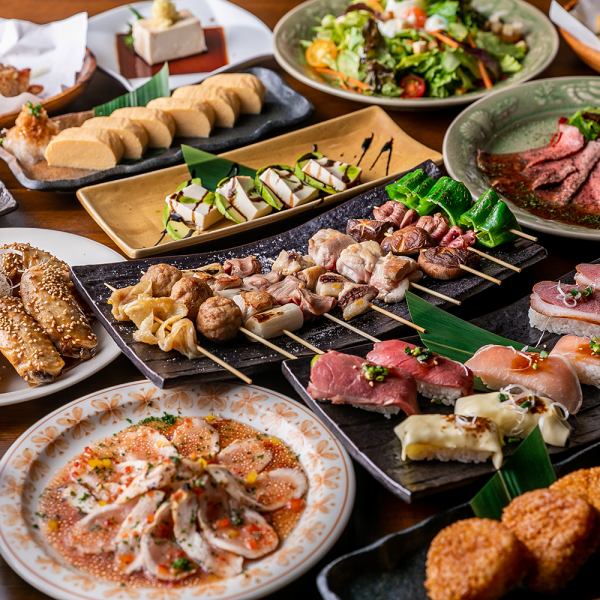 [Shinjuku's lowest price!!] Over 70 types of all-you-can-eat and all-you-can-drink for only 2,700 yen♪ 10 seconds from TOHO Cinema!!