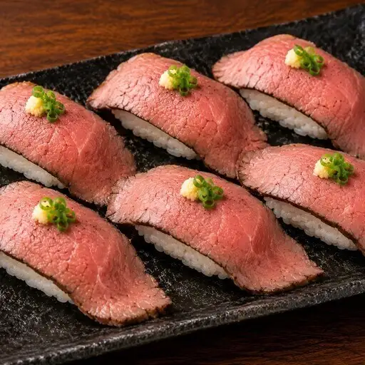 ローストビーフ肉寿司（6貫）