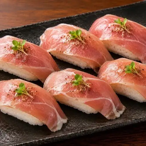 生ハム肉寿司（6貫）