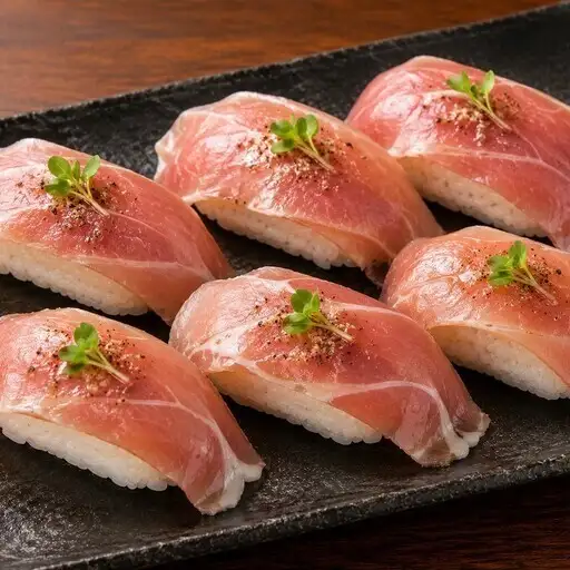 生ハム肉寿司（6貫）