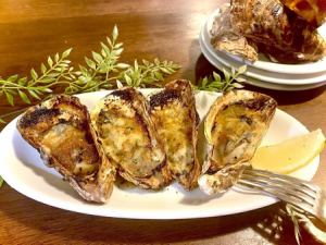 蒜蓉奶油烤牡蠣（2個牡蠣）