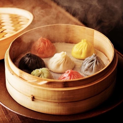 Frozen 7-color xiaolongbao