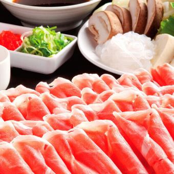 Lamb shabu-shabu x Xiaolongbao Luxury course 3,500 yen (tax included) Boost your immunity!!