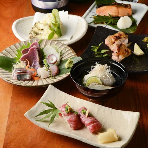 10 dishes + 120 minutes of all-you-can-drink ≪7,000 yen course≫